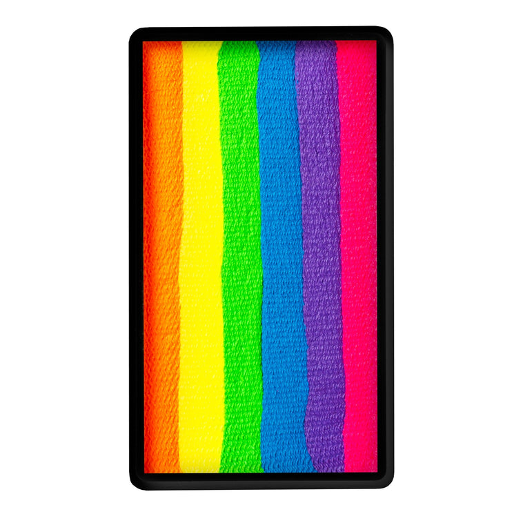 TAG One Stroke Neon Rainbow colour swatch top view TAG One Stroke Neon Rainbow colour swatch top view