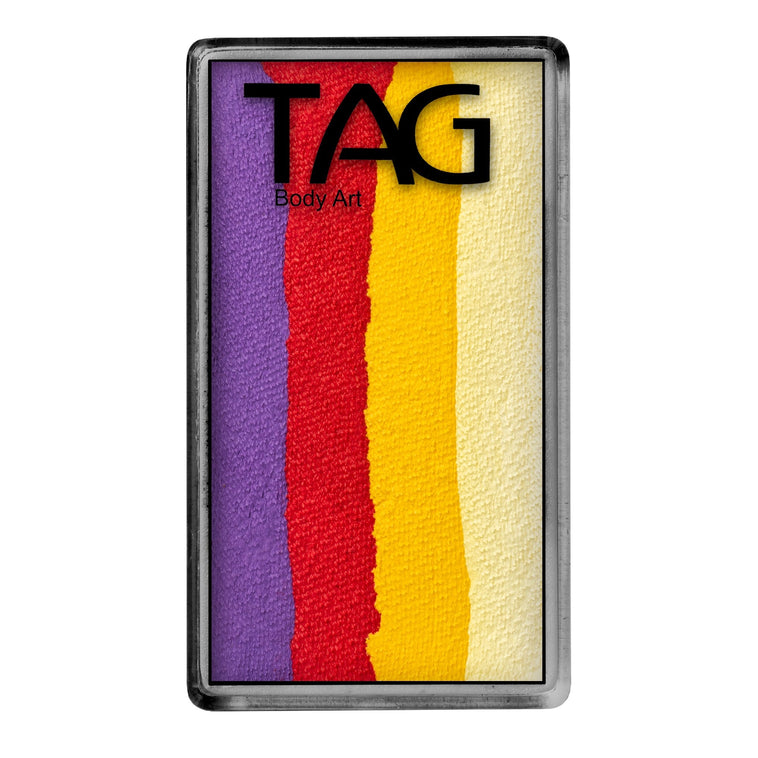 TAG Body Art One Stroke Pansy split cake 30g TAG Body Art One Stroke Pansy split cake 30g