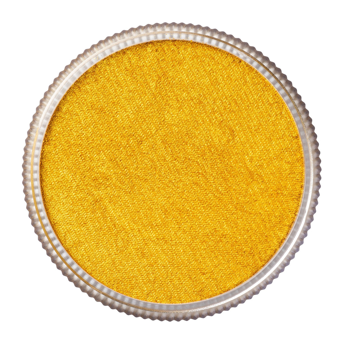 TAG Pearl Gold face paint 32g colour swatch top view