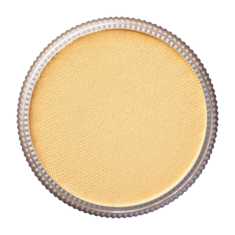 TAG Regular Rich Ivory face paint 32g colour swatch top view TAG Regular Rich Ivory face paint 32g colour swatch top view