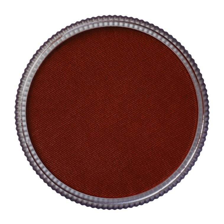 TAG Regular Cherry Red face paint 32g colour swatch top view TAG Regular Cherry Red face paint 32g colour swatch top view