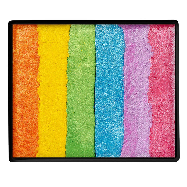 TAG Split Cake Pearl Rainbow Delight colour swatch top view TAG Split Cake Pearl Rainbow Delight colour swatch top view