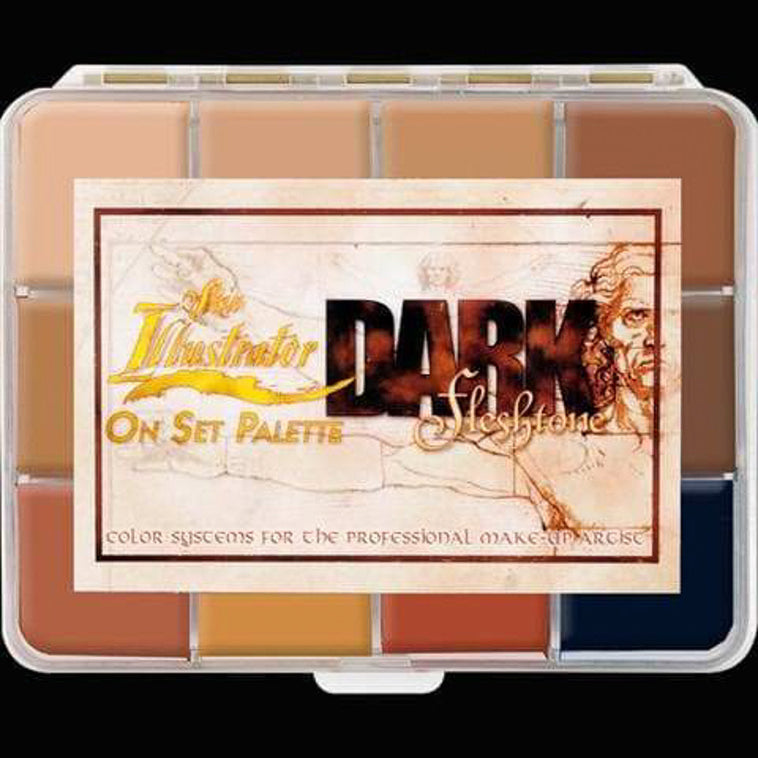 On Set Alcohol Palette: Dark Fleshtone On Set Alcohol Palette: Dark Fleshtone