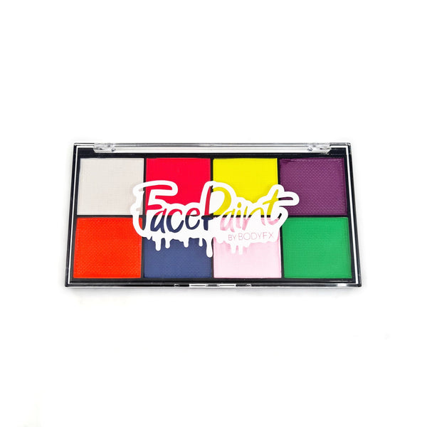 Neon Face Paint Palette Perfect for UV Lighting and School Discos! BodyFX