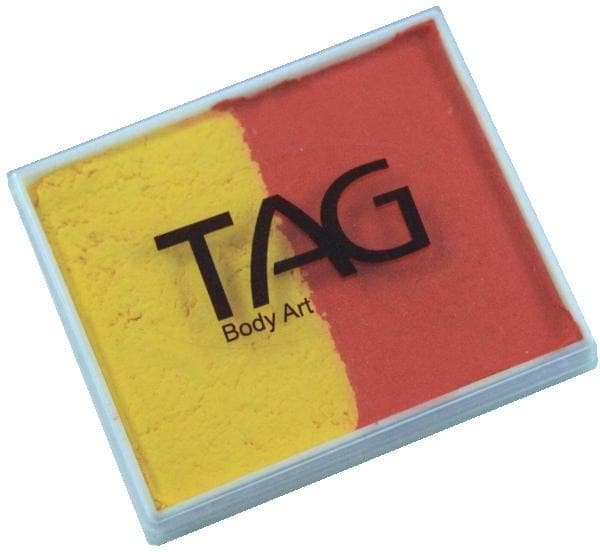 TAG- SPLIT CAKE ORANGE / YELLOW TAG- SPLIT CAKE ORANGE / YELLOW