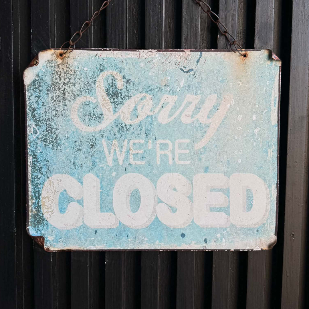 SHOP CLOSED + SHIPPING DELAY