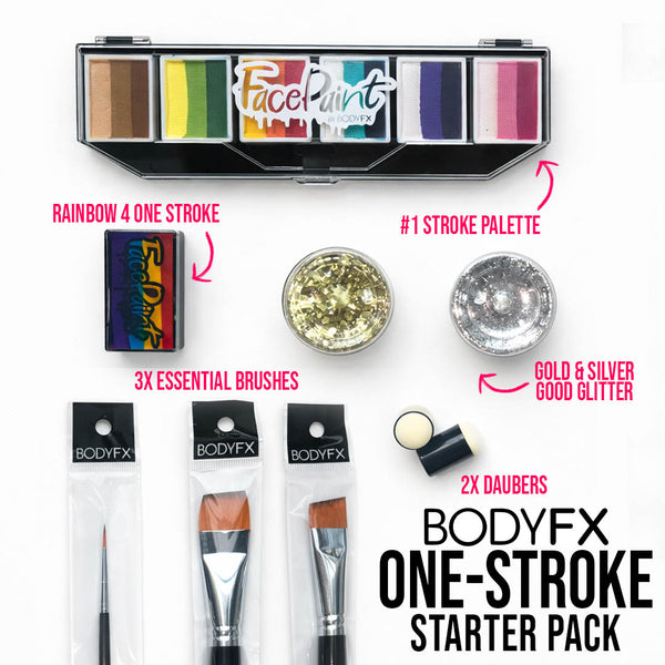 Face Paint Starter Pack- Perfect set for novice Face Painters - BodyFX