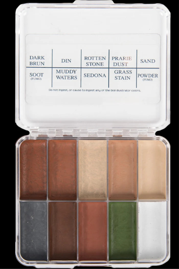 SKIN ILLUSTRATOR- ON SET ALCOHOL PALETTE: GRUNGE