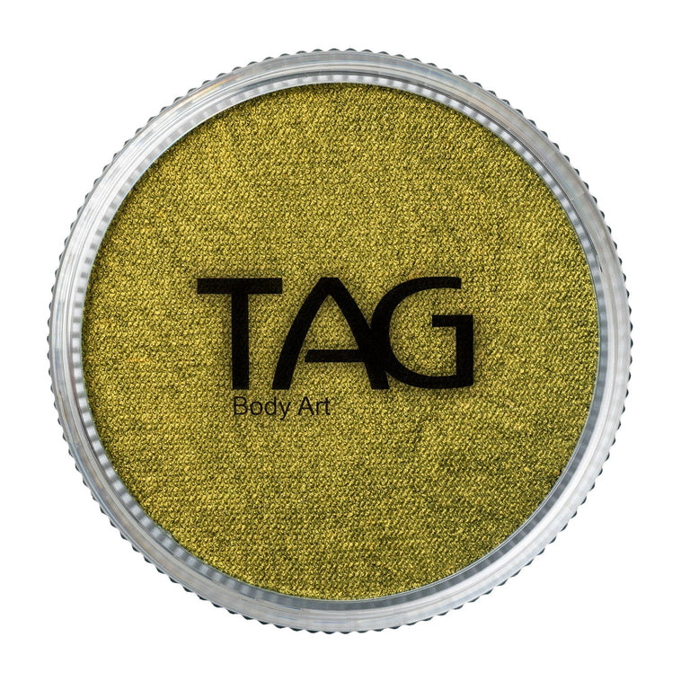 TAG Body Art Pearl Bronze Green face and body paint 32g