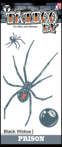 Temporary Tattoos- Black Widow