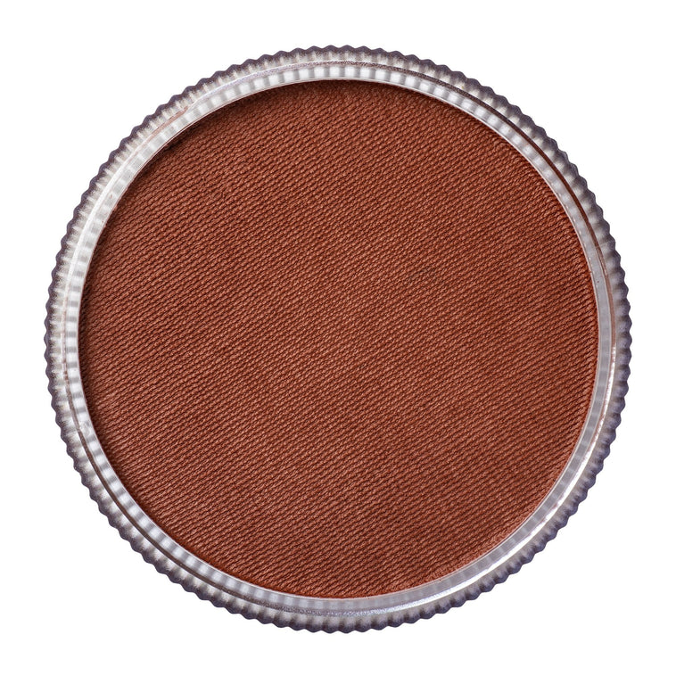 TAG Regular Brown face paint 32g colour swatch top view