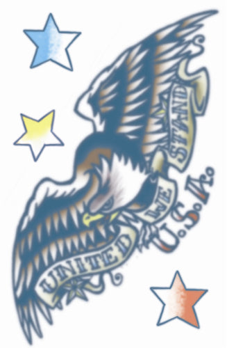 Temporary Tattoos- 1950 Eagle