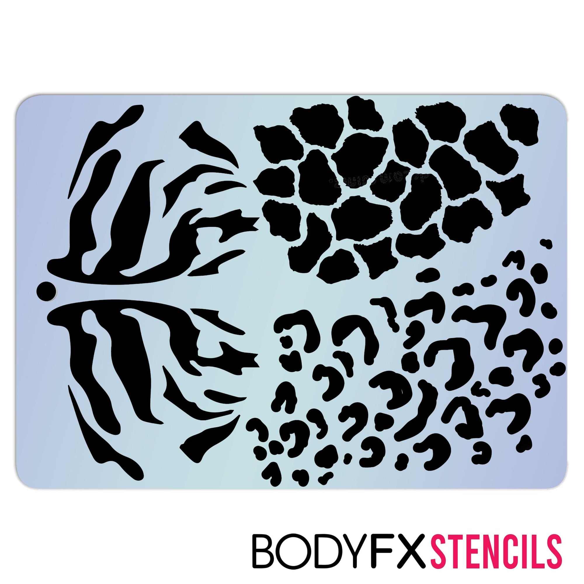 Face Painting Stencils Tagged face-painting-stencils-tagged-leopard-bodyfx
