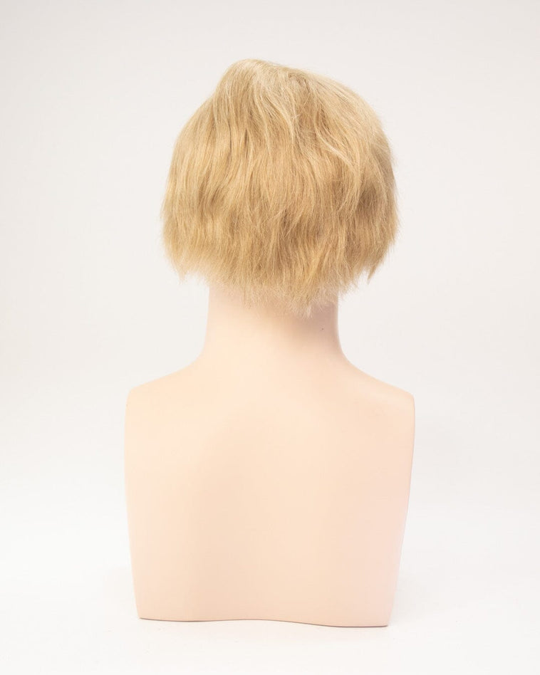 Blonde 25cm Human Hair Wig