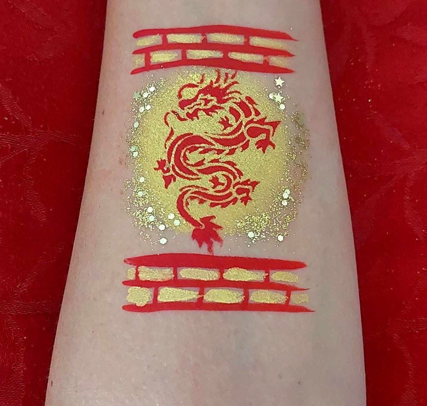 Chinese New Year Stencil