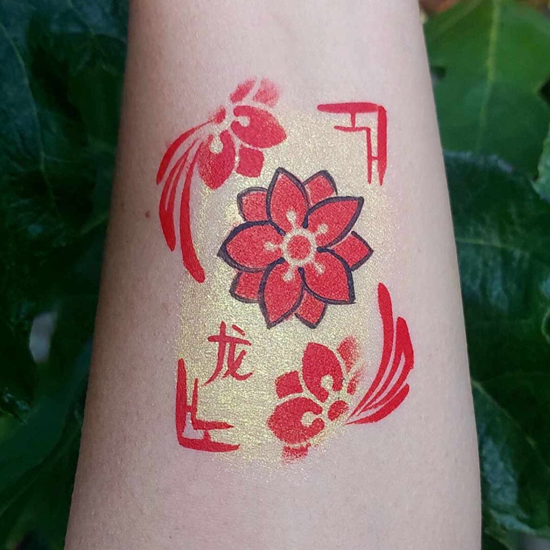 Chinese New Year Stencil