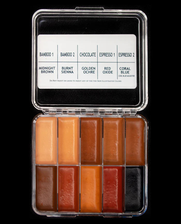 On Set Alcohol Palette: Dark Fleshtone