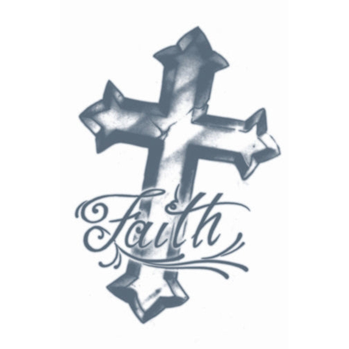 Temporary Tattoos- Faith Cross