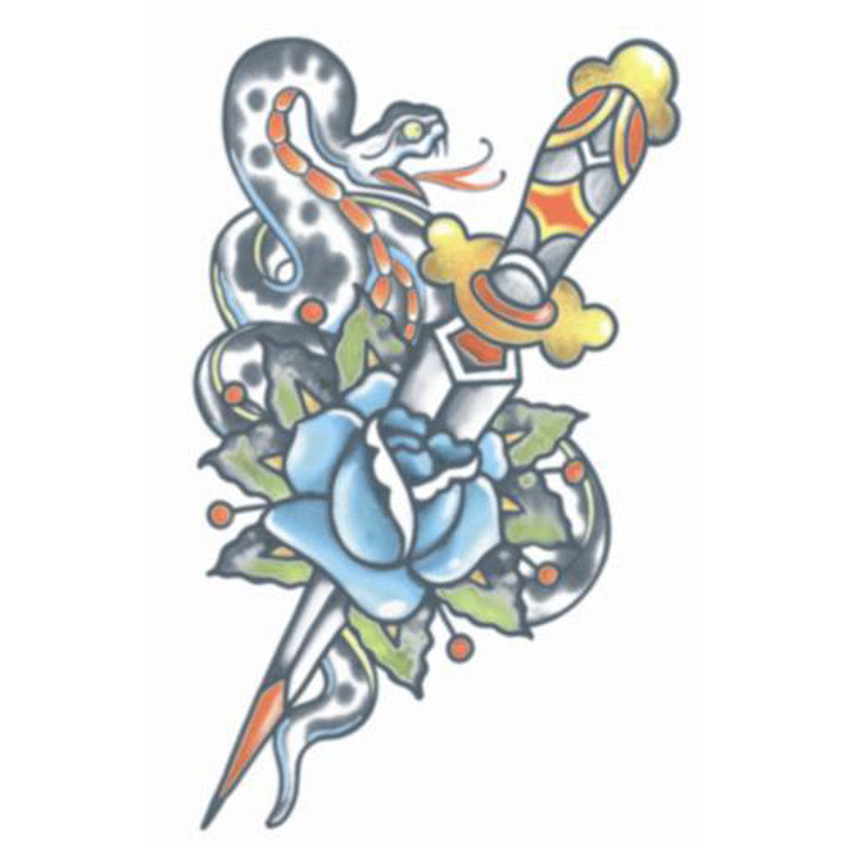Temporary Tattoos- Snake / Dagger
