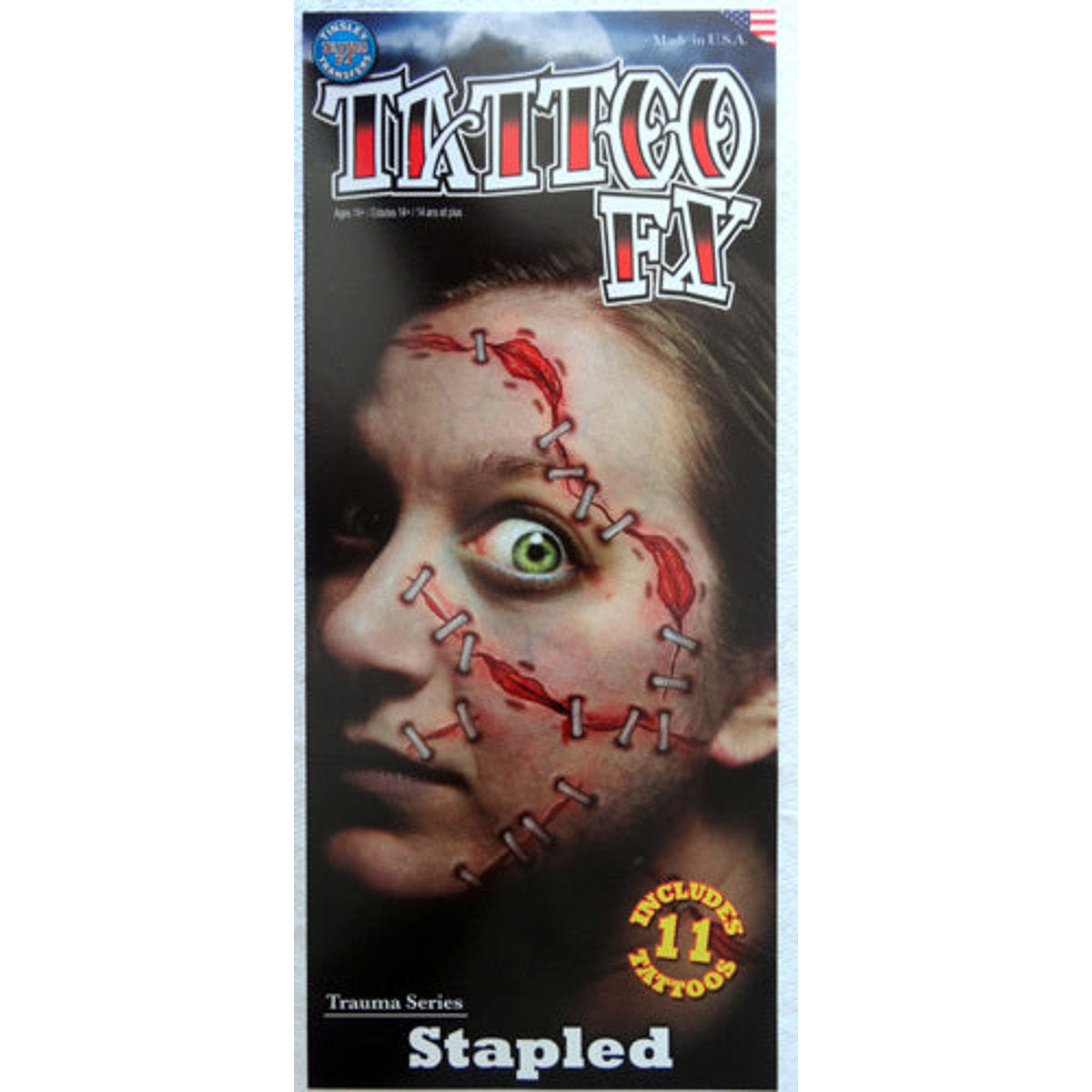 Temporary Tattoos- Stapled