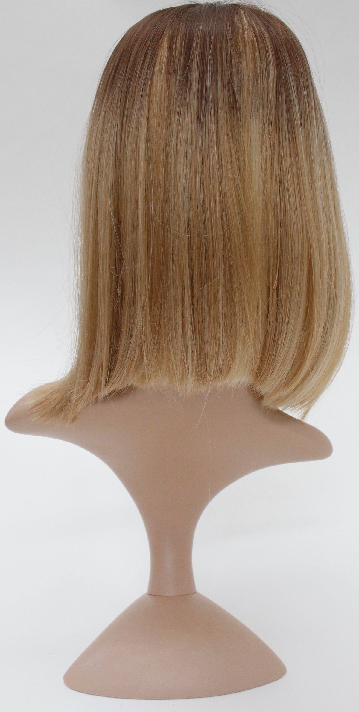 Blonde ombre lob cut