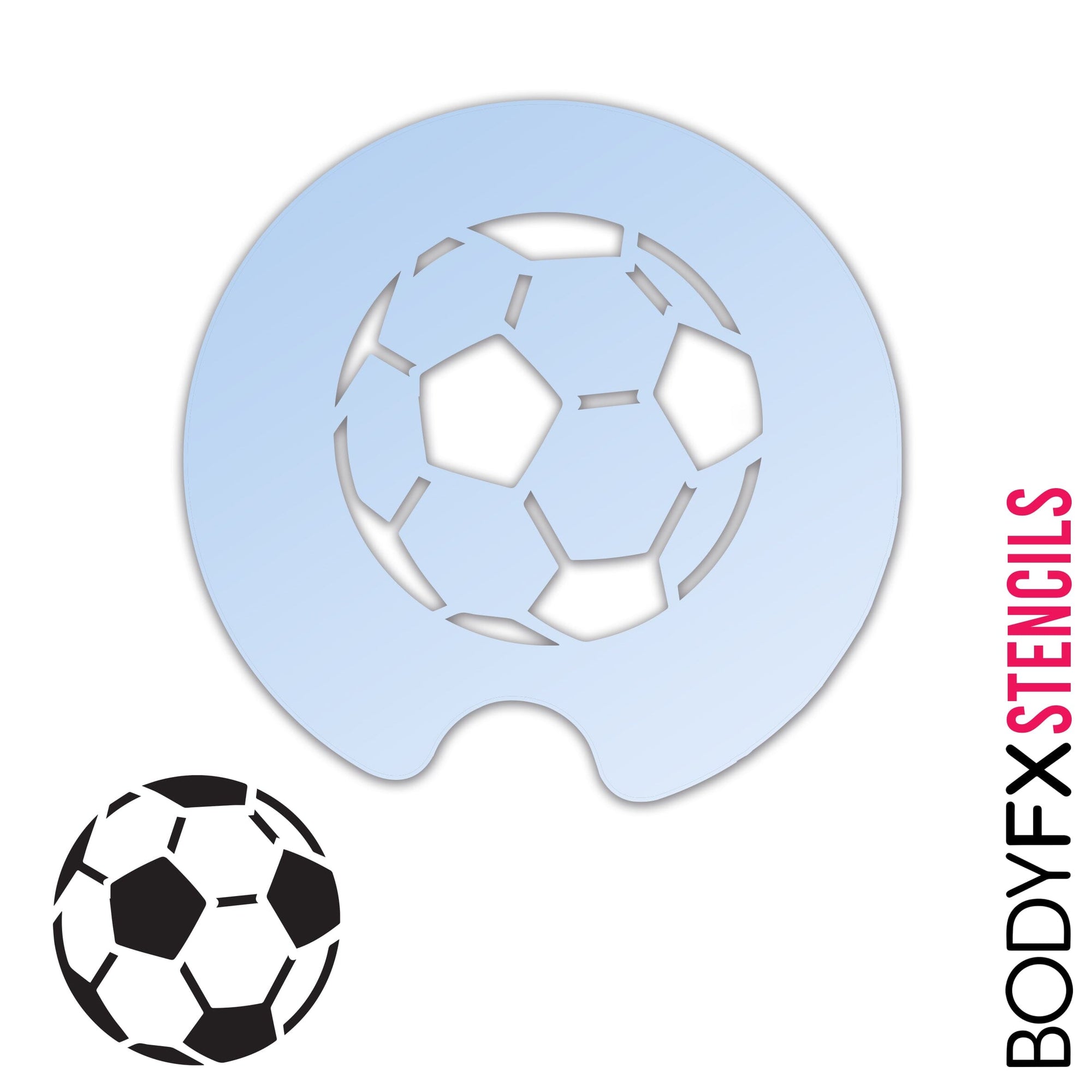 Duo Black / White Soccer Supporter