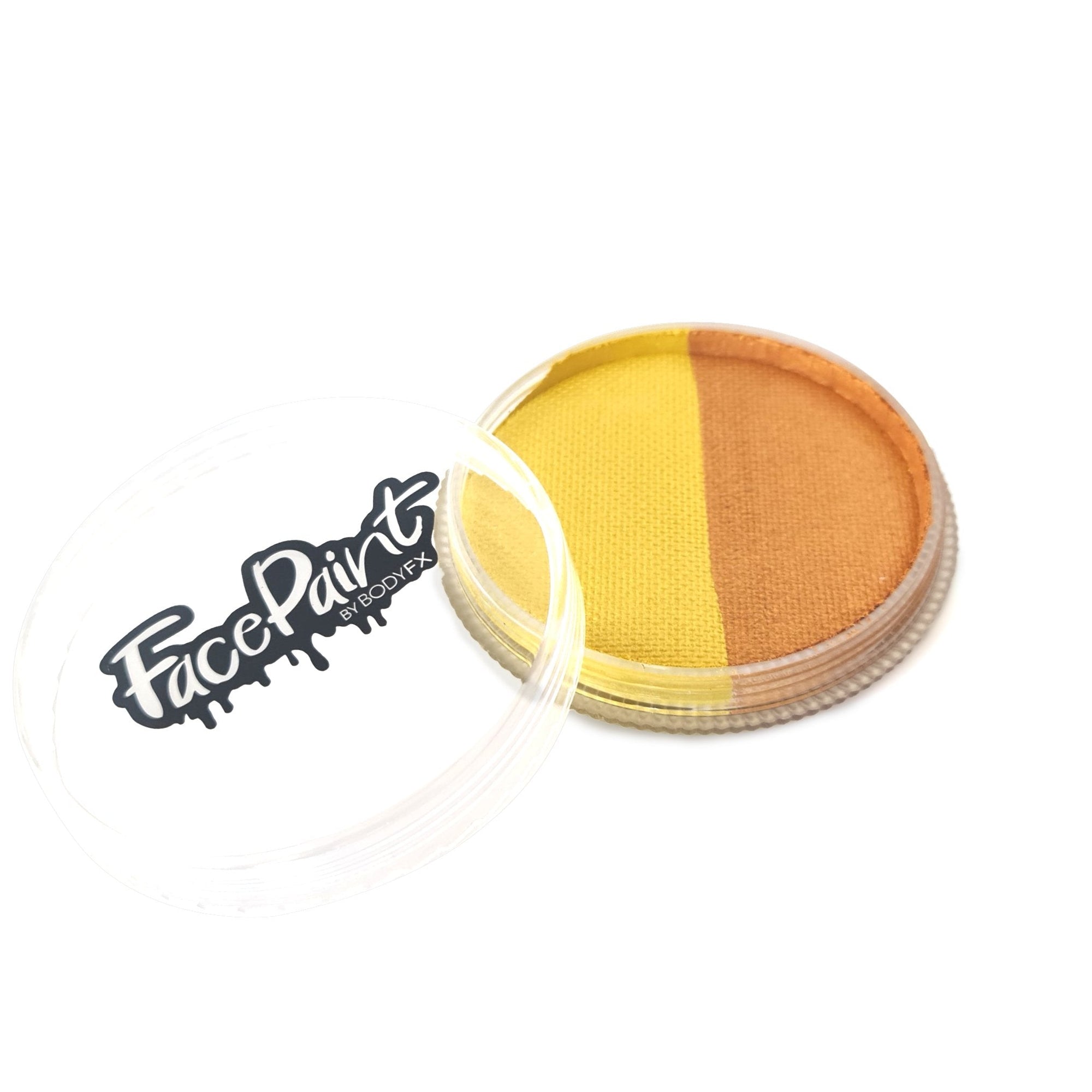 DUO FACE PAINT - METALLIC GOLD / YELLOW