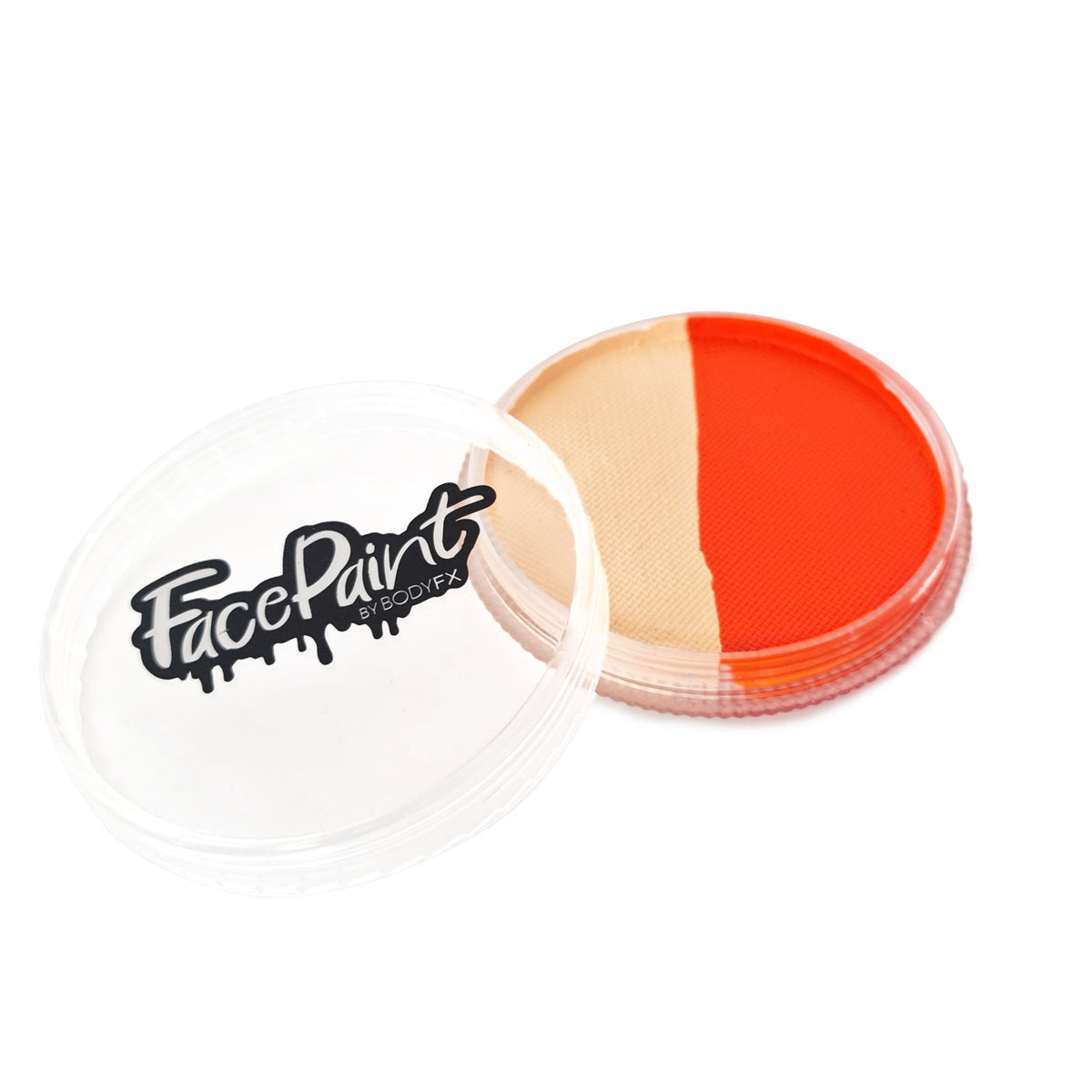 DUO FACE PAINT - NEON ORANGE / PASTEL SALMON