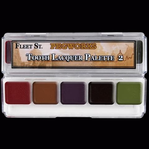 FLEET STREET: PEGWORKS TOOTH LACQUER - PALETTE 2