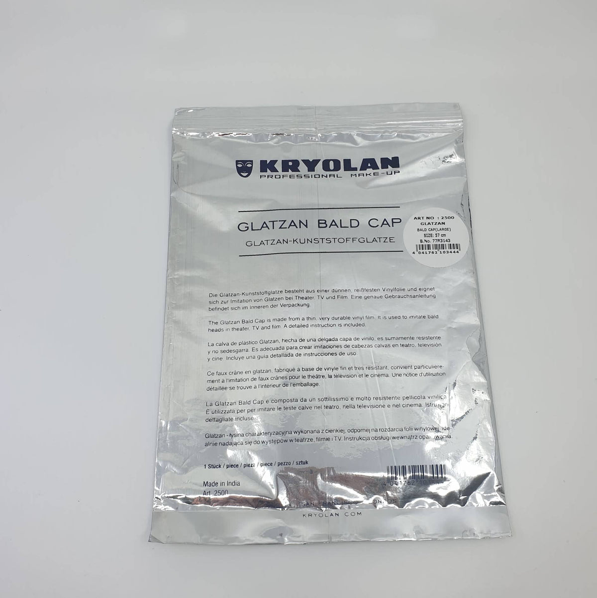 KRYOLAN- GLATZAN BALD CAP