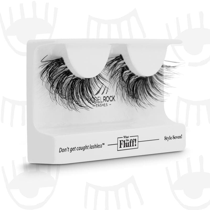 MODEL ROCK LASHES- WHAT THE FLUFF ! 'STYLE SEVEN'