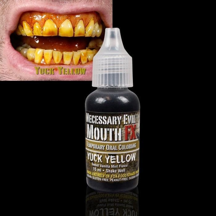 NECESSARY EVIL MOUTH BLOOD