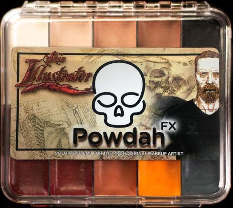 SKIN ILLUSTRATOR- ON SET ALCOHOL PALETTE: POWDAH