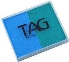 TAG- SPLIT CAKE PEARL TEAL / PEARL SKY BLUE