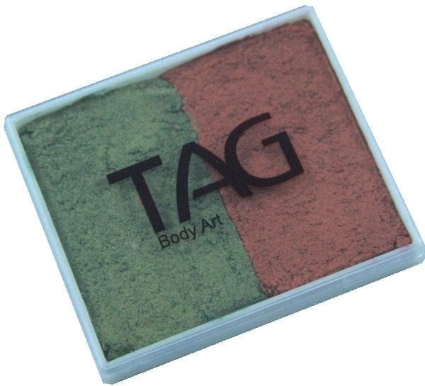 TAG- SPLIT CAKE PEARL COPPER / PEARL BRONZE GREEN