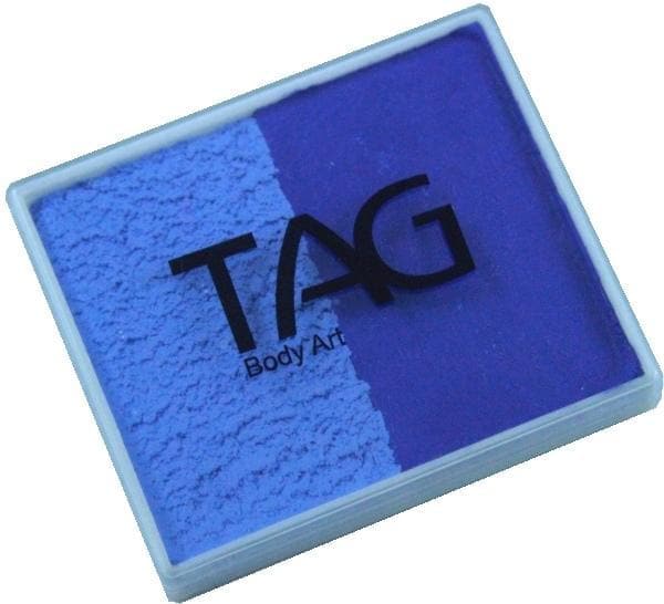 TAG- SPLIT CAKE ROYAL BLUE / POWDER BLUE