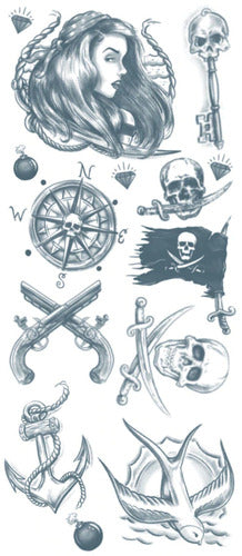 Temporary Tattoos- Buccaneer