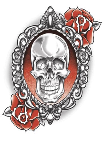 Temporary Tattoos- Skull & Roses