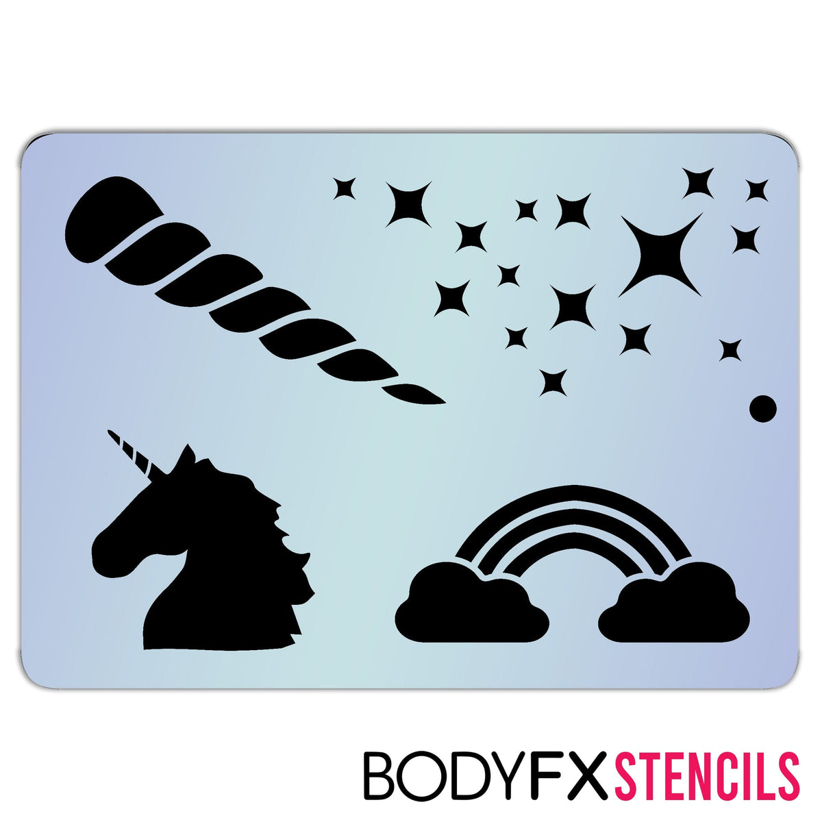 Unicorn Stencil