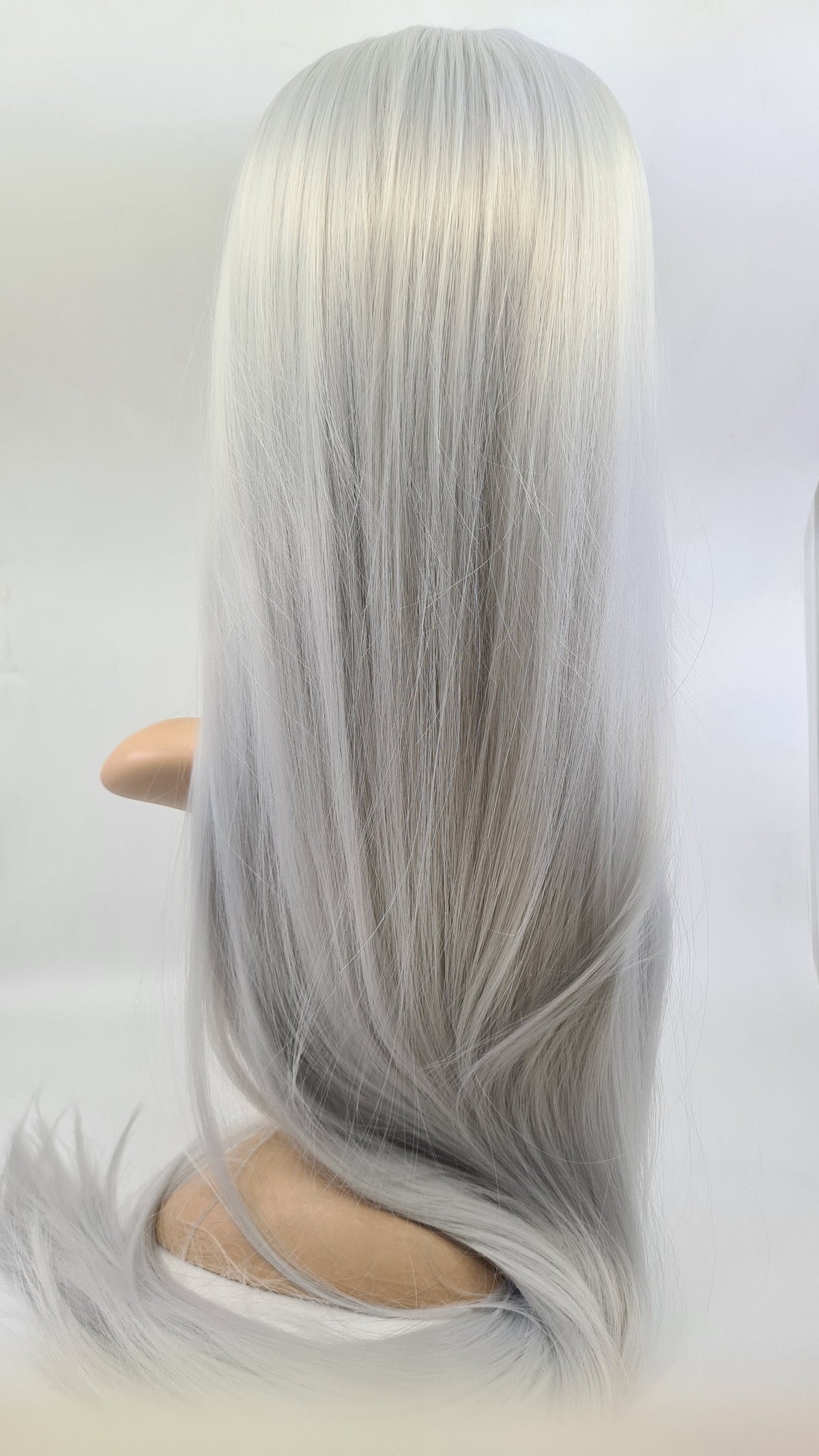 Wig- Charlise- Extra Long Straight White
